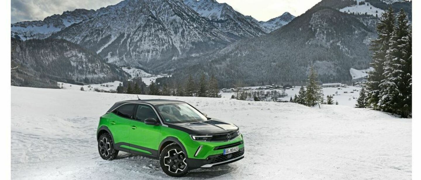 Opel Mokka-e no inverno