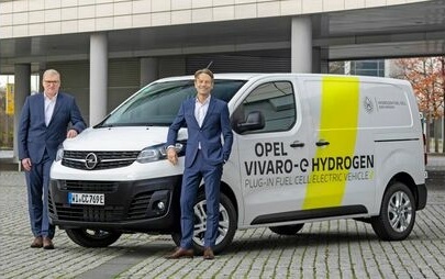 A caminho de um futuro baseado no hidrogénio já hoje com o Opel Vivaro-e HYDROGEN